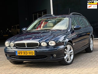 Jaguar X-type Estate 2.5 V6 AUTOMAAT LEDER/NAVI/PDC/TREKHAAK | KEURIGE AUTO !