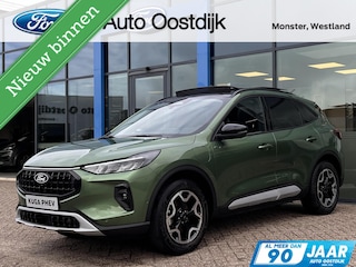 Ford Kuga 2.5 PHEV Active X 243PK Panodak Winterpack Adaptieve Cruise 360-Camera B&O AGR-Stoelen Navi Carplay Keyless Climate Privacy Glass *2100kg Trekgewicht*