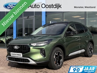 Ford Kuga 2.5 PHEV Active X 243PK Winterpack Adaptieve Cruise AGR-Stoelen 360-Camera B&O Elek. Achterklep Full-LED Climate Privacy Glass Keyless *2100KG Trekgewicht*