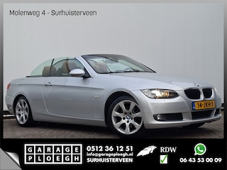 BMW 3-serie Cabrio 320i Spring Trekhaak Leer Nav/Cruise Xenon Memory Orig.NL Voll.Onderhouden!