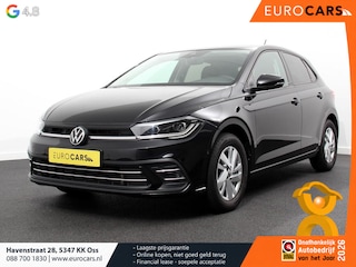 Volkswagen Polo 1.0 TSI 110pk DSG Style Navigatie Apple Carplay/ Android Auto Parkeersensoren Adaptive Cruise Control Blind Spot Assist Stoelverwarming Ledverlichting Climate Control