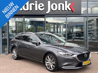 Mazda 6 Sportbreak 2.0 SkyActiv-G 165 Exclusive-Line + Comfort Pack | AUTOMAAT | TREKHAAK | 360 CAMERA | LEDER | STUUR- + STOELVERWARMING | STOELVENITLATIE | NED AUTO | 6 JAAR GARANTIE |