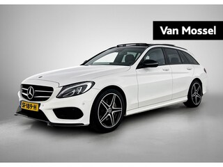 Mercedes-Benz C-klasse Estate 180 Sport Edition Premium Plus AMG Styling | Automaat | Panoramadak | Achteruitrijcamera | Stoelverwarming | Trekhaak |