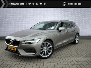 Volvo V60 2.0 T6 Twin Engine AWD Momentum Pro | Stoel/stuurverwarming | Trekhaak | Adapt. Cruise Control | 360 camera | Head-up display | Elektr. bestuurdersstoel + geheugen | Getint glas |