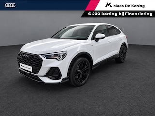 Audi Q3 45 TFSI e 245pk S Edition · Camera· Trekhaak · Stoelverwarming · Dodehoeksensoren ·  20'' · Leder/Alcantara