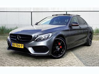 Mercedes-Benz C-klasse 180 Business Solution AMG | Schuif + Panodak | Stoelverwarming | A M G |