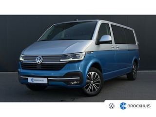 Volkswagen Transporter Bulli 150 pk DSG Dub.Cab | Dubbele Schuifdeur | TTR-Edition | Two tone (Wrap)| Camera | Eco Leder