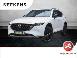 Mazda CX-5 2.0 e-SkyActiv-G M Hybrid 165 Homura | Trekhaak | Leer | Stoelverwarming | Rondomzicht camera