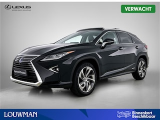 Lexus RX 450h 4WD President Line | Mark Levinson | 360 Camera | Schuif/kantel Panoramadak | Leder | Memory Seat | Stoel+stuurverwarming | Blind Spot Monitor | Head-Up Display |