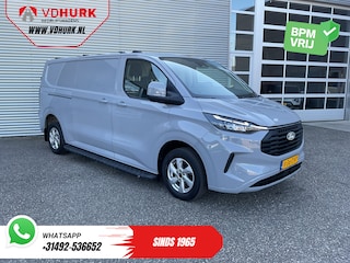 Ford Transit Custom 2.0 TDCI 170 pk Aut. L2 LED/ Adapt.Cruise/ Standkachel/ 2x Schuifdeur/ Carplay/ Stoelverw./ Stuurverw./ Navi/ Climate/ Camera/ 16’LMV/ PDC/ Trekhaak