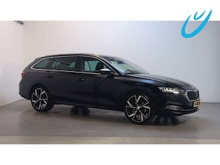 Skoda Octavia Combi 1.5 e-TSI 150pk DSG Business Edition Plus Leder-Alcantara Adaptive Cruise Navigatie Camera