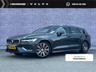 Volvo V60 2.0 B4 Inscription | Trekhaak | Styling Pack | Achteruitrijcamera | Keyless Entry | Elektrische Achterklep | Lederen Bekleding | Stoelverwarming | Cruise Control Adaptief | BLIS | Navigatie | Apple Carplay | Android Auto