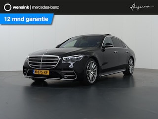 Mercedes-Benz S-klasse 580 e Lang AMG Line | Digital Light | Rear Executive pakket | 20" lichtmetalen velgen | Chauffeurspakket | Burmester | Panoramadak |