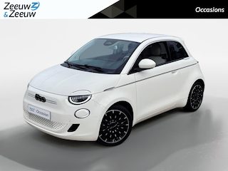 Fiat 500 La Prima 42 kWh *Navi*Camera*Climate Control*Stoelverwarming*Carplay*Adapt.Cruise Control*Parkeersensoren*LM.Velgen*Zeer nette auto!