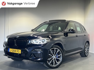 BMW X3 xDrive30e eDrive M-sport | Navigatie/Android/Apple Carplay | LM Velgen 20" | Elektrisch Glazen Panoramadak | Lederen Bekleding | Voorstoelen/Achterbank Verwarmd | Achteruitrijcamera | Adaptieve Cruise Control |