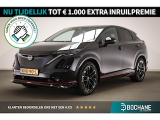 Nissan Ariya e-4ORCE Nismo 91 kWh | BOSE-Audio | Lichtmetalen Velgen 20'' | Stoelverwarming | Warmtepomp |