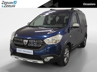 Dacia Dokker 1.6 SCe Bi-Fuel Stepway NAVI AIRCO CRUISE CONTROLE LPG HOGE INSTAP DEALER ONDERHOUDEN 12 MAANDEN GARANTIE