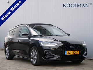 Ford Focus Wagon 1.0 EcoBoost Hybrid ST Line X 155 Pk Automaat Navigatie / DAB / Apple Carplay / Pano-dak / Trekhaak