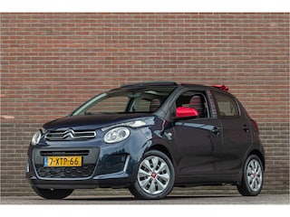 Citroën C1 1.0 e-VTi Airscape Feel, **RIJKLAAR** Origineel NL, Airco, Vouwdak, Bluetooth, Limiter, Radio/CD.