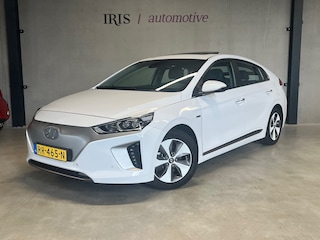 Hyundai Ioniq Premium EV - SOH 95,1% - Pano - Leder - CarPlay - ACC - Airco - v+a stoelverwarming