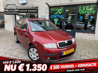 Skoda Fabia Combi 1.4-16V Airco Trekhaak Nieuwe Apk