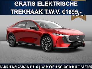 Mazda 6e Takumi Plus 78 kWh - Tan interior | 560km range | 200kW snelladen | Gratis elektr. trekhaak t.w.v. €1695,- | November leverbaar | 18% bijtelling