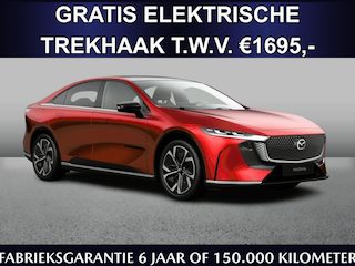Mazda 6e Takumi Plus 78 kWh - Tan interior | 560km range | 200kW snelladen | Gratis elektr. trekhaak t.w.v. €1695,- | November leverbaar | 18% bijtelling