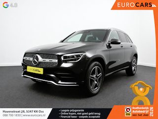 Mercedes-Benz GLC 300e 4MATIC AMG PHEV Navigatie Half leder Sportstoelen Camera Dab Led Elektrisch bedienbare achterklep 19"Lichtmetalen Velgen Extra getint glas