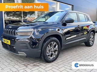 Jeep Avenger Longitude 54 kWh Stoelverwarming | Parkeersensoren Achter | Carplay | Digitaal Dashboard | Verwarmde Voorruit | 16" Lichtmetaal | Apple Carplay/Android Auto|telefoonintegratie premium | Cruise control | Elektrische ramen achter