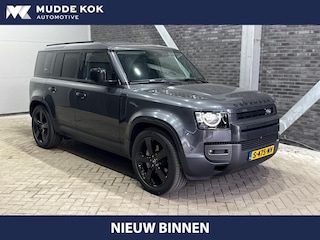 Land Rover Defender 110 P400e X-Dynamic SE | 22 Inch | Luchtvering | Panoramadak | Trekhaak | 360° Camera | Meridian | Stoel+Stuurverwarming