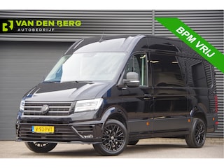 Volkswagen Crafter 35 2.0 TDI L3H3(L2H2) 3-ZITS, 177PK AUT. LED, ADAPT. CRUISE, STOELVERWARMING, STUURVERWARMING, VOORRUIT VERWARMING, STANDKACHEL, GEVEERDE ERGO ACTIVE STOEL