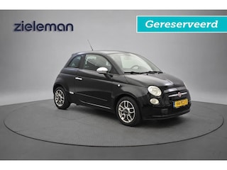 Fiat 500 0.9 TwinAir Sport Automaat - Airco, Half Leer, Lichtmetalen Velgen, Nieuwe APK!