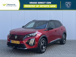 Peugeot 2008 1.2 Hybrid 145 GT | Navigatie | Camera | CarPlay | Trekhaak 1100kg | All-season banden | Adaptive cruise |