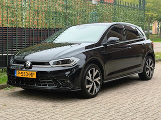 Volkswagen Polo 1.0 TSI R-Line 2022 Zwart CARPLAY|NAP|1E EIG.|IQLIGHT