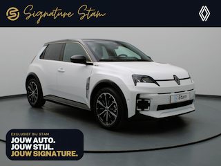 Renault 5 Signature Stam Iconic "Signature Stam" comfort range 52 kWh Leder Paris Iron Blue / openR-link infotainmentsysteem met Google-integratie/ V2G