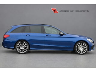 Mercedes-Benz C-klasse Estate 400 AUT9 4MATIC AMG Line NIGHT PAKKET PANORAMADAK HEAD-UP LUCHTVERING LEDER MEMORY TREKHAAK 19''