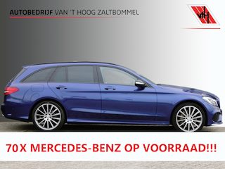 Mercedes-Benz C-klasse Estate 400 AUT9 4MATIC AMG Line NIGHT PAKKET PANORAMADAK HEAD-UP LUCHTVERING LEDER MEMORY TREKHAAK 19''