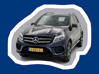 Mercedes-Benz GLE 350 D 4MATIC AMG Line Grijs kenteken Pano Leder Distronic Trekhaak uitklapbaar Navigatie Camera VAN