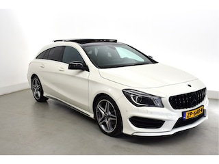 Mercedes-Benz CLA Shooting Brake 180 Lease Edition Ambition AMG Apple Carplay, interieur sfeerverlichting, navi full map, cruise control, volledige info onderhoud, parkeer ass, multi stuur