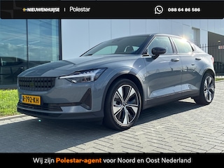Polestar 2 Standard Range Single Motor 69 kWh | Trekhaak | Achteruitrijcamera | Parkeersensoren | Keyless Entry | Elektrische Achterklep | LED Koplampen Adaptief | Stoelverwarming | Cruise Control | Google Navigatie | Apple Carplay | Android Auto