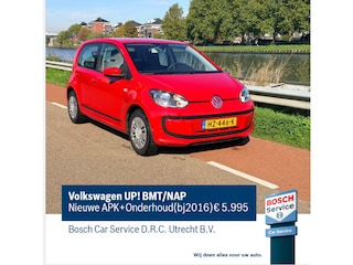 Volkswagen Up BMT/NAP Nieuwe APK+Onderhoud(bj2016)