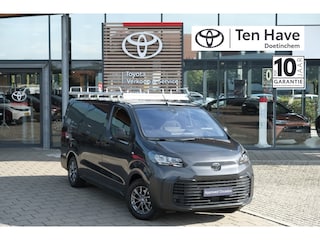 Toyota Proace Challenger Extra Range 75kWh (INHOUD 6,1 M³) | RANGE WLTP 350 km | Trekhaak | Lichtmetalen velgen | Laadruimte betimmering | 10" digitaal tellercluster | Apple Carplay en Android Auto |Toyota Pro-touc