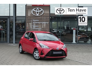 Toyota Yaris 1.5 Hybrid Aspiration Automaat | Airconditioning | Centrale vergrendeling met afstandsbediening | Bluetooth® handsfree systeem | Bluetooth® music streaming# Radio/CD-speler | Toerenteller | USB-aanslu