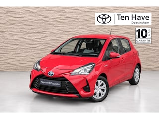 Toyota Yaris 1.5 Hybrid Aspiration Automaat | Airconditioning | Centrale vergrendeling met afstandsbediening | Bluetooth® handsfree systeem | Bluetooth® music streaming# Radio/CD-speler | Toerenteller | USB-aanslu
