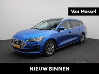 Ford Focus Wagon Hybrid Titanium Style | 125 PK | AUTOMAAT | FULL OPTIONS | HEAD-UP DISPLAY | B&O AUDIO | WINTER PACK | DRIVER ASSISTANCE PACK | CAMERA | PANORAMADAK | APPLE CARPLAY/ANDROID AUTO |