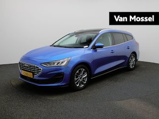 Ford Focus Wagon Hybrid Titanium Style | 125 PK | AUTOMAAT | FULL OPTIONS | HEAD-UP DISPLAY | B&O AUDIO | WINTER PACK | DRIVER ASSISTANCE PACK | CAMERA | PANORAMADAK | APPLE CARPLAY/ANDROID AUTO |