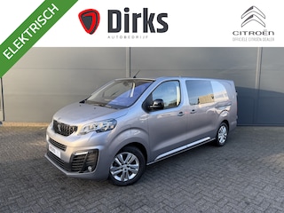 Peugeot Expert DC 75 kWh (Stoelverwarming - 2x Schuifdeuren - Keyless Entry - Laadruimte betimmering - Automatische Airco - Navigatie - Parkeersensoren V+A - Apple Carplay)