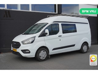Ford Transit Custom 2.0 TDCI Dubbel Cabine L2H2 EURO 6 - Airco - Cruise - PDC - €17.900,- Excl.