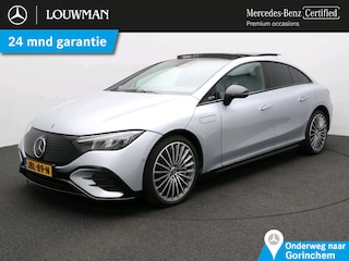 Mercedes-Benz EQE 300 Business Solution AMG 90 kWh Airmatic | AMG Line | Night Pakket | Panorama Schuif-Kanteldak | Alarm | 21 Inch AMG Velgen. Inclusief 24 maanden MB Certified garantie voor Europa.