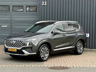 Hyundai Santa Fe 1.6 T-GDI HEV Premium|1e Eig|Pano|Trekhaak|Leder|Dealer Onderhouden